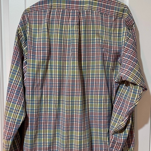 Ralph Lauren Multicolor Plaid Button Up Shirt Medium - Picture 2 of 3